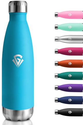 Trinkflasche Edelstahl 750ml, BPA-Frei Isolierflasche, Thermosflasche Auslaufsicher, Doppelwandig, Trinkflasche Kohlensäure Geeignet für Outdoor, Sport, Fahrrad, Uni, Reisen, Fitness, Jungen, Mädchen