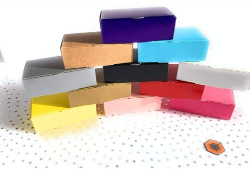 20 Premium Cake single slice favour boxes 120x90x35mm (Choclate Purple)