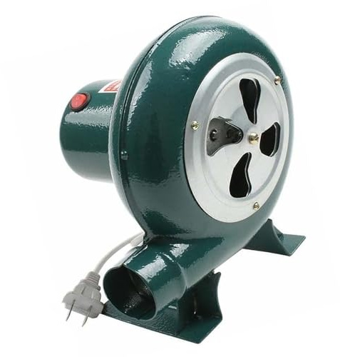 JOUFNING Souffleur De Barbecue Électrique Forgé - Souffleur Centrifuge pour Barbecues Extérieurs, Ventilateur De Pompe Résidentiel Compact Et Efficace, Excitateur De Flamme(80W)