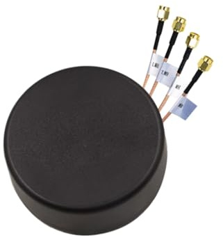 Javoryxh Antenas De Disco Circulares Multifuncionales 4 En 1 Redondas Alto Rendimiento Fáciles Transportar para Mejorar La Comunicación Compactas