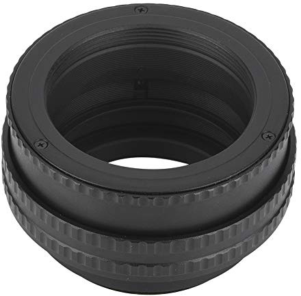 Yechiry Adattatore Elicoidale M42, Tubo Macro con Messa a Fuoco Regolabile, Adattatore per Lenti in Lega di Alluminio Resistente, Ideale per Obiettivi Fotografici e Vintage, 17 X 31 Mm