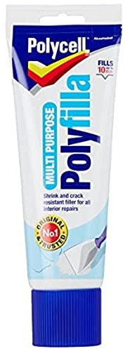 Polycell PLCMPP330GS Multi-Purpose Polyfilla Ready Mixed, 330 g , White, Packaging May Vary