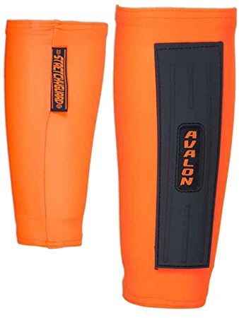 AVALON Stretchyguard, Armschutz S | Farbe: orange | Zubehör für Bogenschießen, Pfeil und Bogen, Bogensport