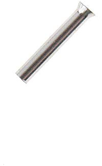 SeKi 14230 Lot de 100 embouts de câble 0,5 mm² - Argenté