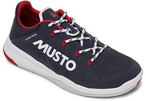 Musto Herren Dynamic Pro II Adapt Segeln Yachting und Beiboot Schuhe - True Navy - Einlagige Mesh-Konstruktion