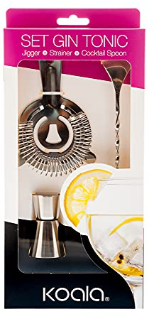 Koala 63710000 Set de cocktails, acier inoxydable