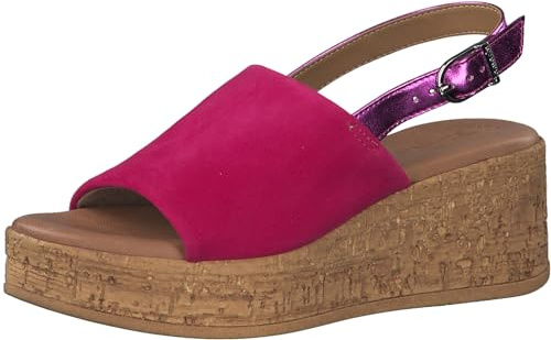 Tamaris Tamaris Damen 1-28393-42 Sandalias con cuñaMujer