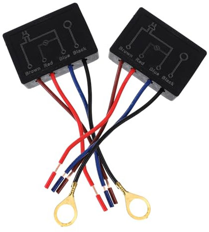 UKCOCO 2stücke Touch Dimmer Steuereinheit Für Tischlampe Kompatibel Mit Dimmbaren Led Lampen Mit Sensorfunktion Ersatz Für Tischlichter Einfach Zu Bedienen Installieren
