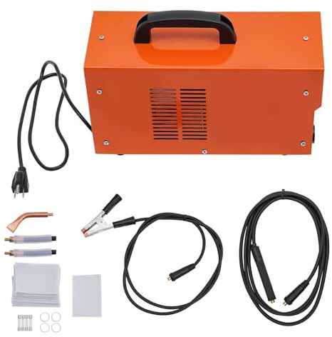 GALAXYWAY Stainless Steel Weld Cleaning Machine, 110V 1200W Brush Type Welding Bead Processor Stainless Steel Spot Welding Cleaner Weld Bead Processor for Metal Arc L-a-s-e-r Welding