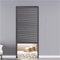 Puerta corredera plegable, puertas plegables interiores, puerta tipo acordeón, separador de ambientes, puerta opaca, sin taladrar, puertas plegables para armario,Black-44x80in(112x203cm)