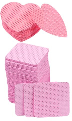FRCOLOR 400 Stück Fusselfreie Nagelreinigungstücher aus Baumwolle Saugfähige Nagellackentferner Pads für Gelnägel Acrylnägel mit Kompakter Aufbewahrungsbox für Heim und Reisegebrauch