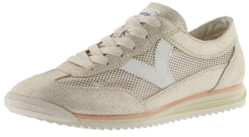 victoria Plano Basket Tenis Efecto Piel Estilo Boho 1125288-KIDS para Niñas | Rejilla & Piezas Metal & Suela Sierra para Mujer