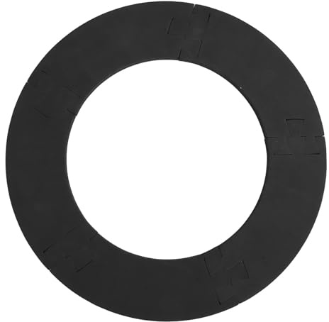 Jiwyunlu Dartboard Wall Protector, supporto per la tavola da darda | Eva Dartboard Croutching Crouting - Rinchi di backboard di giunzione forniture protettive per pareti multifunzionali per la tavola