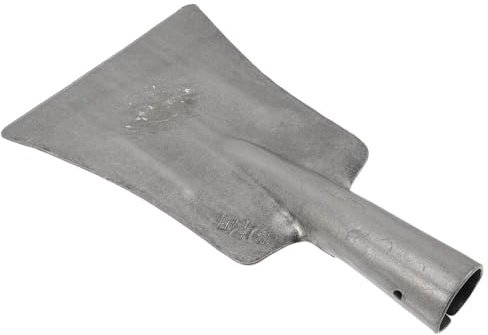 UKCOCO Badile per Ghiaccio in Acciaio Manganese Resistente Design Professionale, Forma Semplice e Texture Solida per Pulizia Neve su Auto e Marciapiedi
