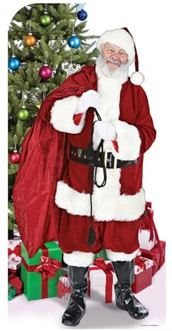 Star Cutouts - Stsc173 - Figurine Géante Passe-Tête en - Père Noel - 186 Cm