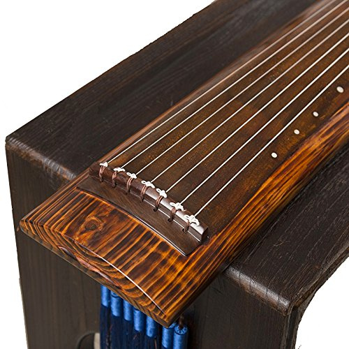 OrientalMusicSanctuary 枯木龙吟 (Dragon's Wailing on a Withered Tree) Reclaimed Century Old Fir Guqin for Advanced Performers - 7 String Chinese Zither