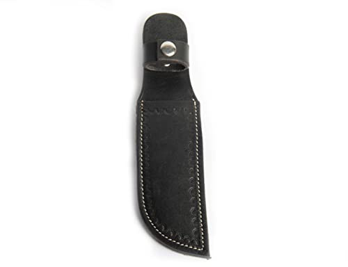 Hulara_Genuine Ledertasche Handgefertigte Echtleder-Messerhüllen mit Gürtelschlaufe Taschenmesserhalter für Gürtel 4,7 Klinge passend für Messerholster