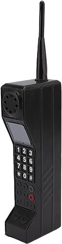 TOTITOM Ornamento per Telefono Cellulare in Stile retrò, Modello Vintage per Cellulare, Modello Vecchio Stile per la Decorazione della Famiglia, Ornamenti fotografici di Simulazione (Nero)