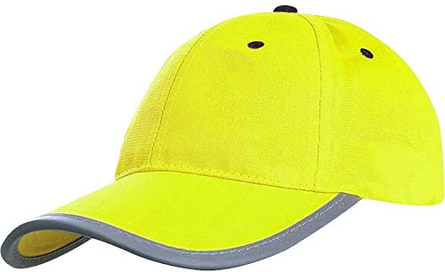 Reflective Baseball Cap High Visibility Safety Hat Bump Cap Hard Hats Baseball Caps for Women and Men Head Protection