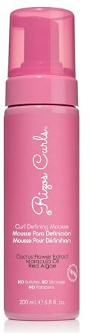 Curl Defining Mousse, Cactus Flower Extract, Maracuja Oil, Red Algae. Rizos Curls