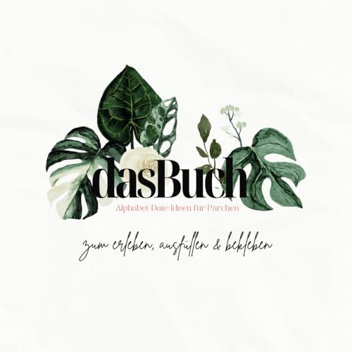 Romantisches Geschenk für Paare: ABC-Dates als Journal & Fotoalbum | Dating nach dem Alphabet | Date Night Erinnerungsbuch zum Ausfüllen & ... für Paare | Paargeschenk, Jahrestag, Hochzeit