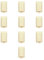 10x Tappo, falso polo, Modulo bianco, Compatibile Con BTicino Magic, frutti, interruttori, pulsanti, deviatori, dimmer, sensori, PIR, buzzer, Per Placche originali e compatibili