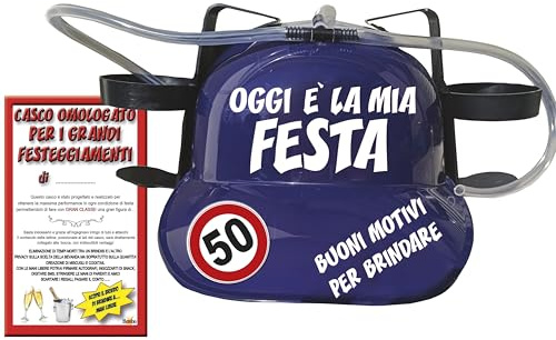 Bombo Casco portalattine per la festa di compleanno