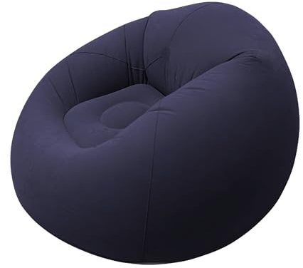 Renchey Aufblasbare Couch - Klappbarer Tragbarer Luft Sessel,Gartenmöbel Zum Entspannen Reisen Pool