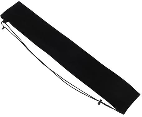Baluue Borsa per Flauto a Coulisse Custodia Protettiva per Strumenti Musicali Borsa Tracolla per Flauto e Clarinetto Nera Leggera e Robusta