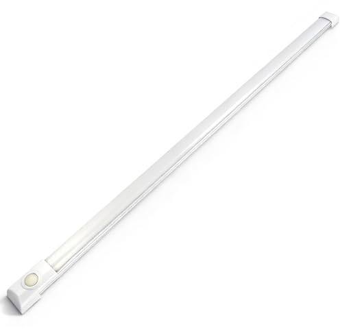 D-lite LED Lichtleiste 12V 60CM für Wohnmobil, 12V Unterbauleuchte Dimmbar, Schlankes Design, Kaltweiß 6000K, LED Leiste mit Schalter, Ideal für Wohnwagen, Küche, Camper, Van und Boot