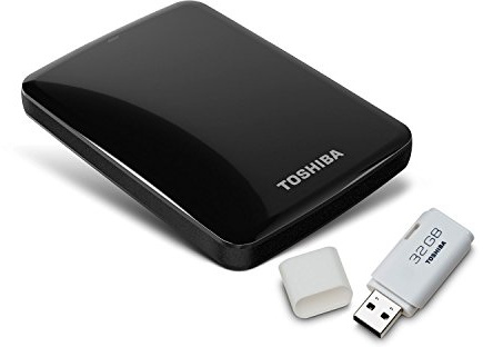 Toshiba Canvio Connect - Disco duro externo portátil (2 TB, USB 2.0, 32 GB)