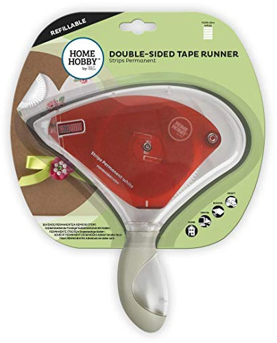 HomeHobby by 3L E-Z Runner Grand Refillable Adhesive Dispenser Permanent, 150ft/45m