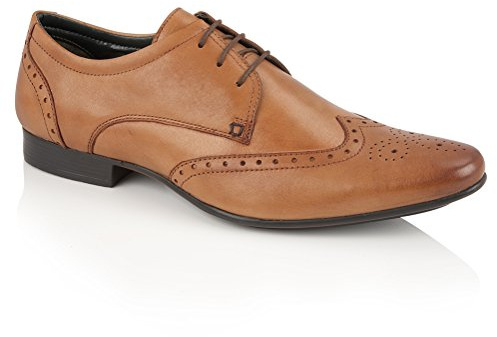 Silver Street London Herr Fleet Brogue, SOLBRÄNNA, 42.5 EU
