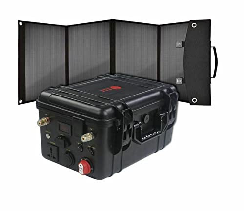 Waterproof 1500W 1560WH Lithium 130AH Solar Inverter Generator NEW Worldwide Shipping