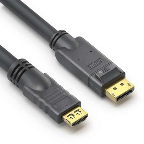 PureLink PureInstall - Cable DisplayPort a HDMI (4K, 10 m)