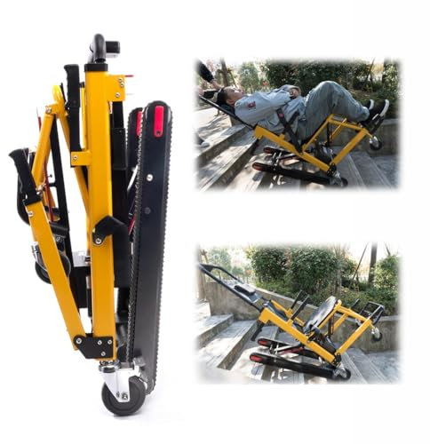 Elektrisch Sackkarre Treppensteiger Elektrischer Sackkarren-Fahrgestell, der Treppen hinauf- und hinunterfahren kann, elektrischer Treppensteigrollstuhl, Raupen-Treppensteigrollstuhl, Treppe