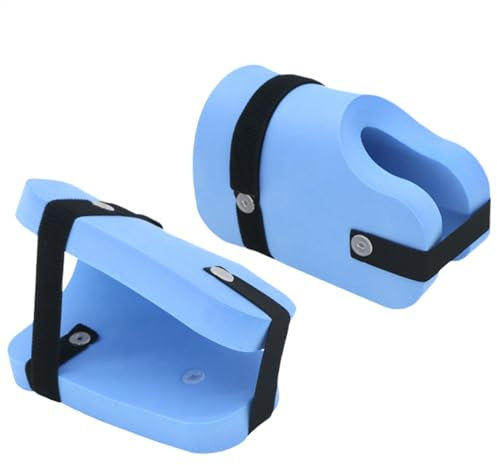 Verstellbare Schaumstoff-Schwimmmanschetten, Wasser-Aerobic-Schwimmring, tragbare Muskel-Schwimmausrüstung, leichte verstellbare Schwimmhilfe für Arme und Beine, Poolübungen für Wassertraining, Blau
