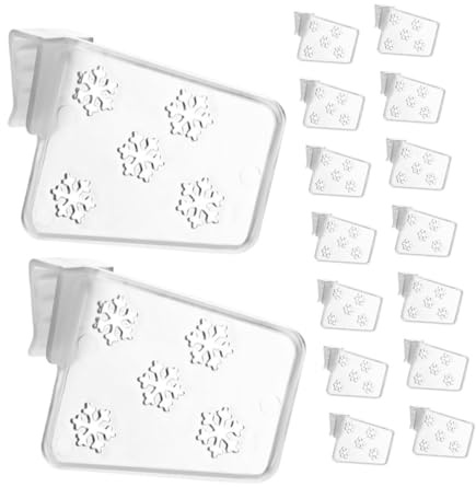 Tofficu 30pcs Fridge Door Divider Storage Separator for Refrigerator Side Door Organizers Shelf Divider Kitchen Food Storage