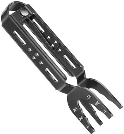 Ergonomic Water Pipe Disconnect Tongs Pliers Tool for Brass Push Fit Systems 3 Size Integration Single Hand Operations Brass Fitting Demounting Tool