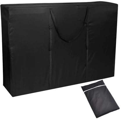 Genérico Sac de transport pour fauteuil roulant | Housse imperméable pour chaise longue de jardin - Sac porte-chaise résistant pour voyage, plage, événements, festivals, chasse, sport, voyage, plage