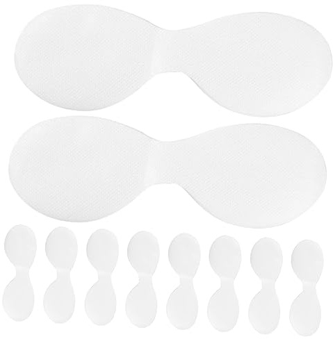 ARTSEWPLY Masque Yeux en Papier Non Tissé 100 Feuilles Taille Standard Hydratant Yeux Femmes Soins Oculaires Spa et Maquillage