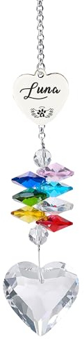 Personalised Rainbow Bridge Pet Loss Gifts, Pet Memorial Suncatcher, Crystal Suncatcher Rainbow Bridge, Sympathy Gift Memorial Bereavement Gifts for Dog Cat