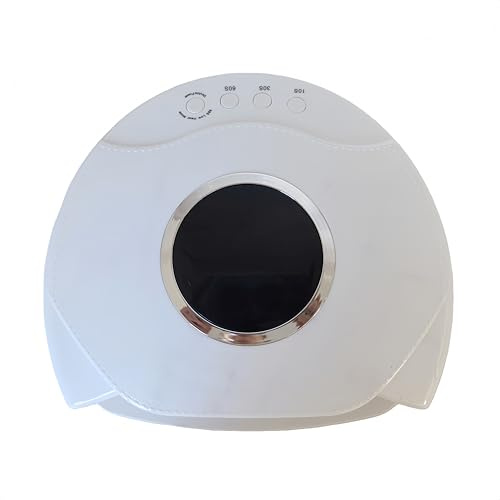 UV LED-nagellampa för gellack 60 W, professionell gelnageltork med autosensor, LCD-skärm, snabbhärdning, 10s 30s 60s 99s timer, avtagbar bas för manikyr och pedikyr