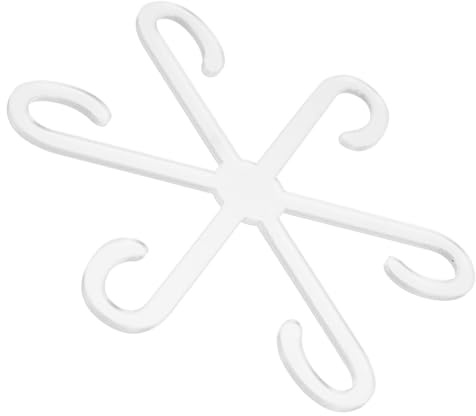Lurrose Support en Acrylique pour Tige de Plante D'intérieur, Piquet de Fixation Résistant à L'humidité, Taille Petite, pour Jardinage Hydroponique et Culture en Pot, Accessoire