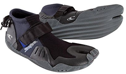 O‘Neill 2017 Superfreak Tropical Zehenschuh, geteilte Zehenspize, 2 mm, 4124, Taucherschuhe, 002 BLACK, Uk Size 11