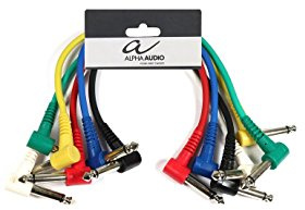 Cavo patch GEWA Basic Line0,6 m, nero, jack angolare stereo da 6,3 mm - jack angolare stereo da 6,3 mm, 190375