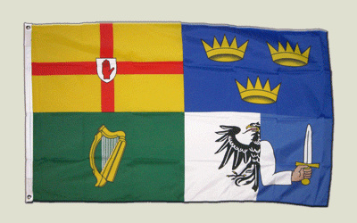 Flagge Irland 4 Provinzen - 90 x 150 cm