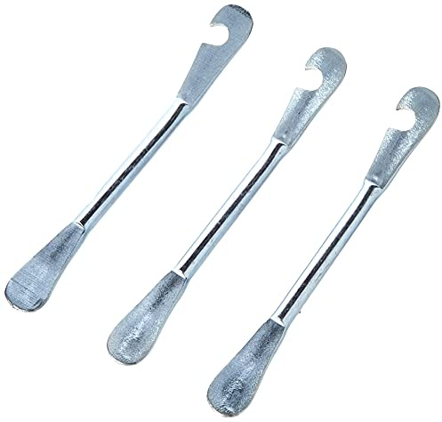 D2O Metal Tyre Levers Bicycle Tools - Silver