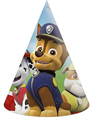 Procos PR89698 PR89442 Paw Patrol Kappen, 6 Stück