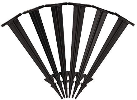 GARDENIX® Pack of 50 TerraPEG Mini Securing Pegs Landscape Fabric Peg for Weed Fabric Ground Sheet Cover